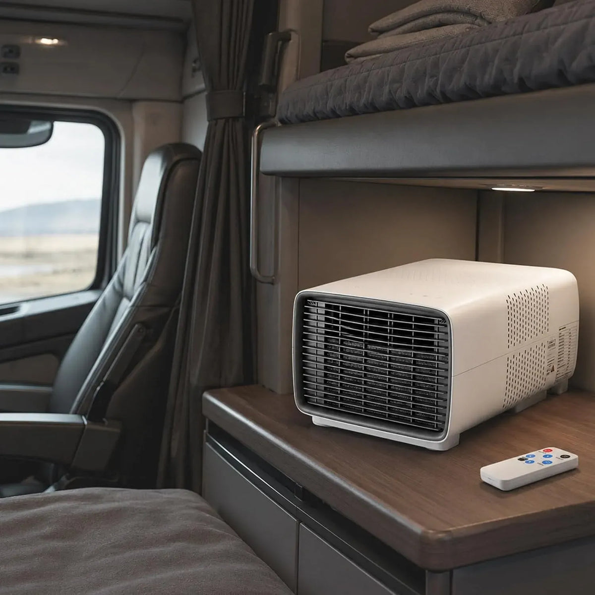 Climatiseur, 280 W, Climatiseur 3000BTU, portable, tactile, camping, Écran Tactile sans Fil, 280W Faible Bruit, Portable Compact