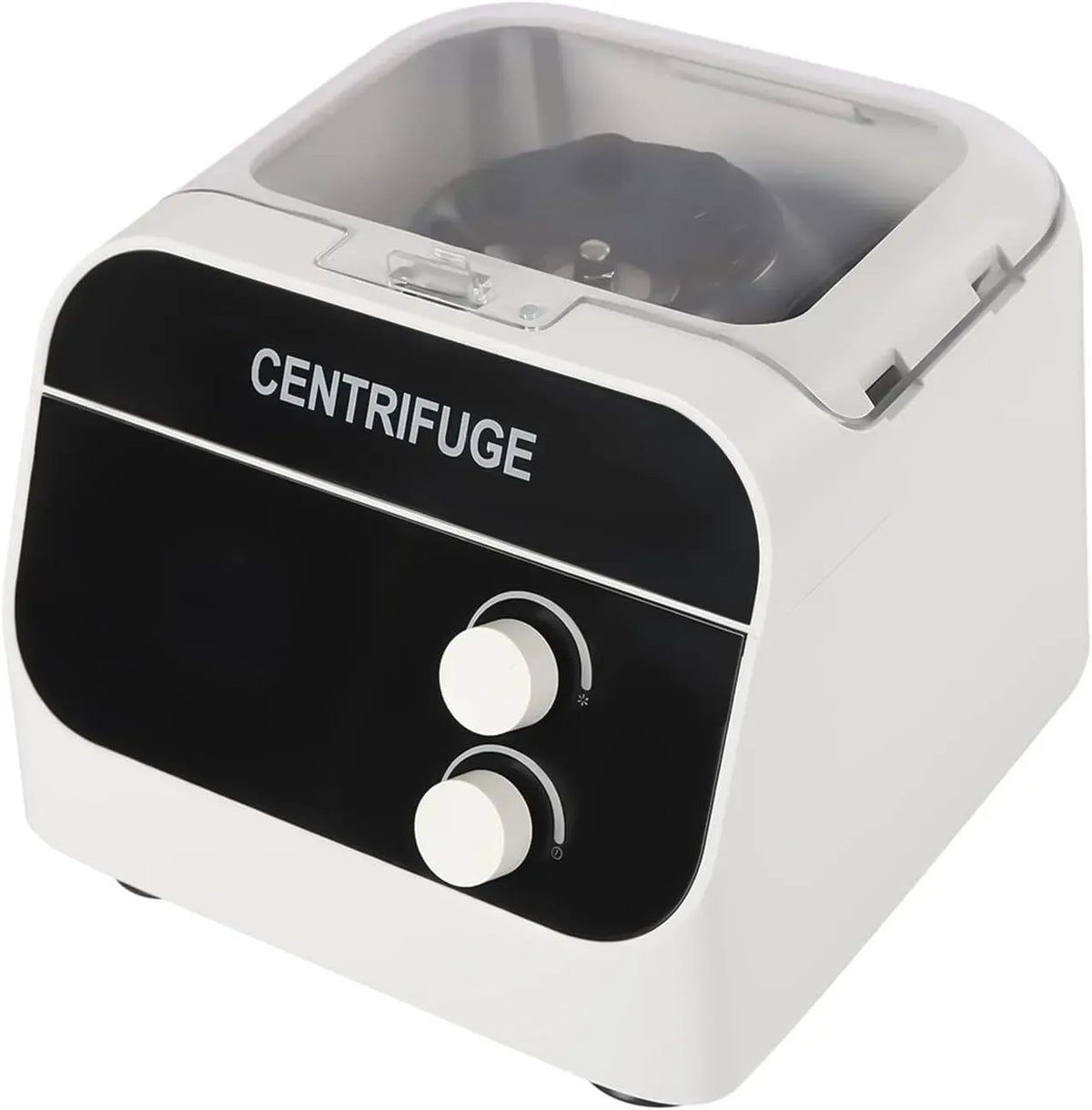 Pour le sang, Affichage numérique LCD, Centrifuge de laboratoire 8 x 20 ml, 0-4000 tr/min, minuterie 0-999 min, Silencieuse et compacte, Couvercle de