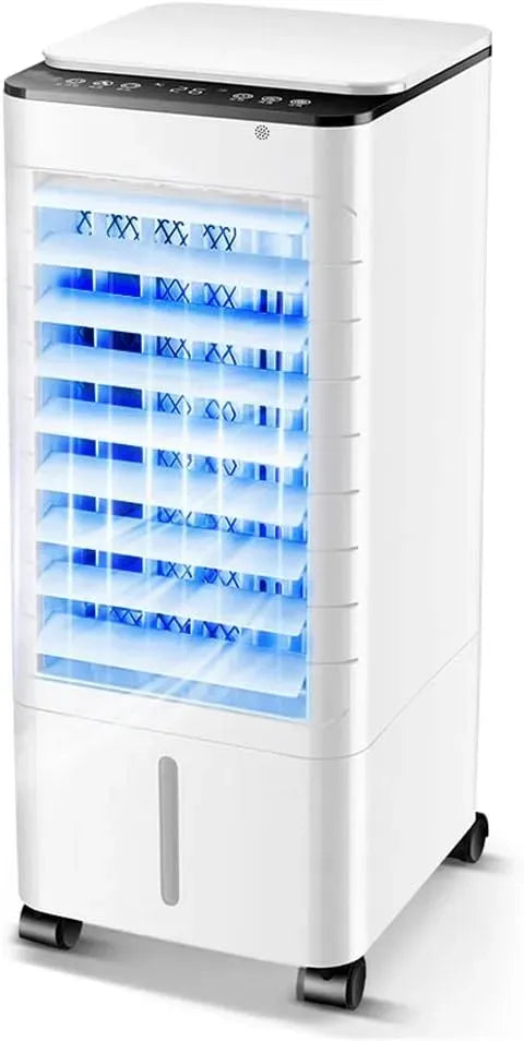 Climatiseur, portable, silencieux, 3 Wind Speeds, Chronométrage de 12 heures, Refroidisseur D'Air éVaporatif Silencieux