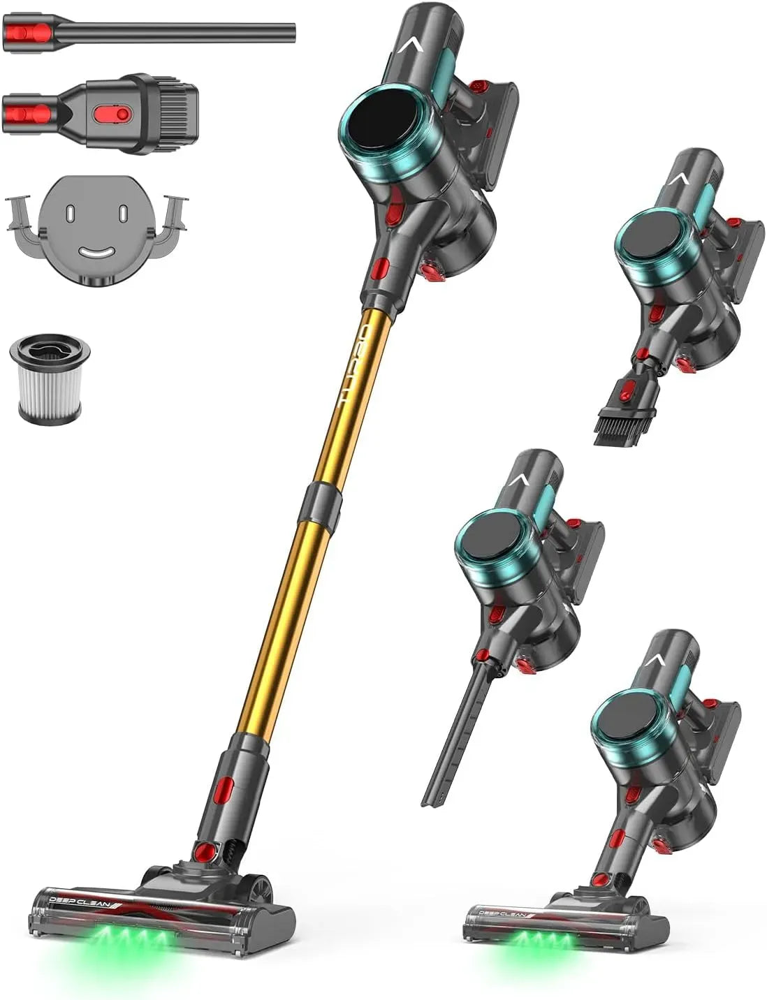 Aspirateur A10 70Min, 500 W, écran LED, 500W moteur brushless