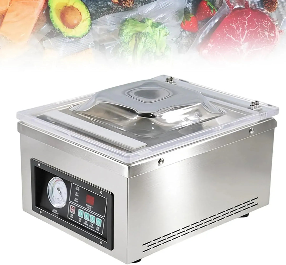 DZ-260 Machine De Scellage, appareil de mise sous vide alimentaire, 26 Cm, professionnel, acier inoxydable