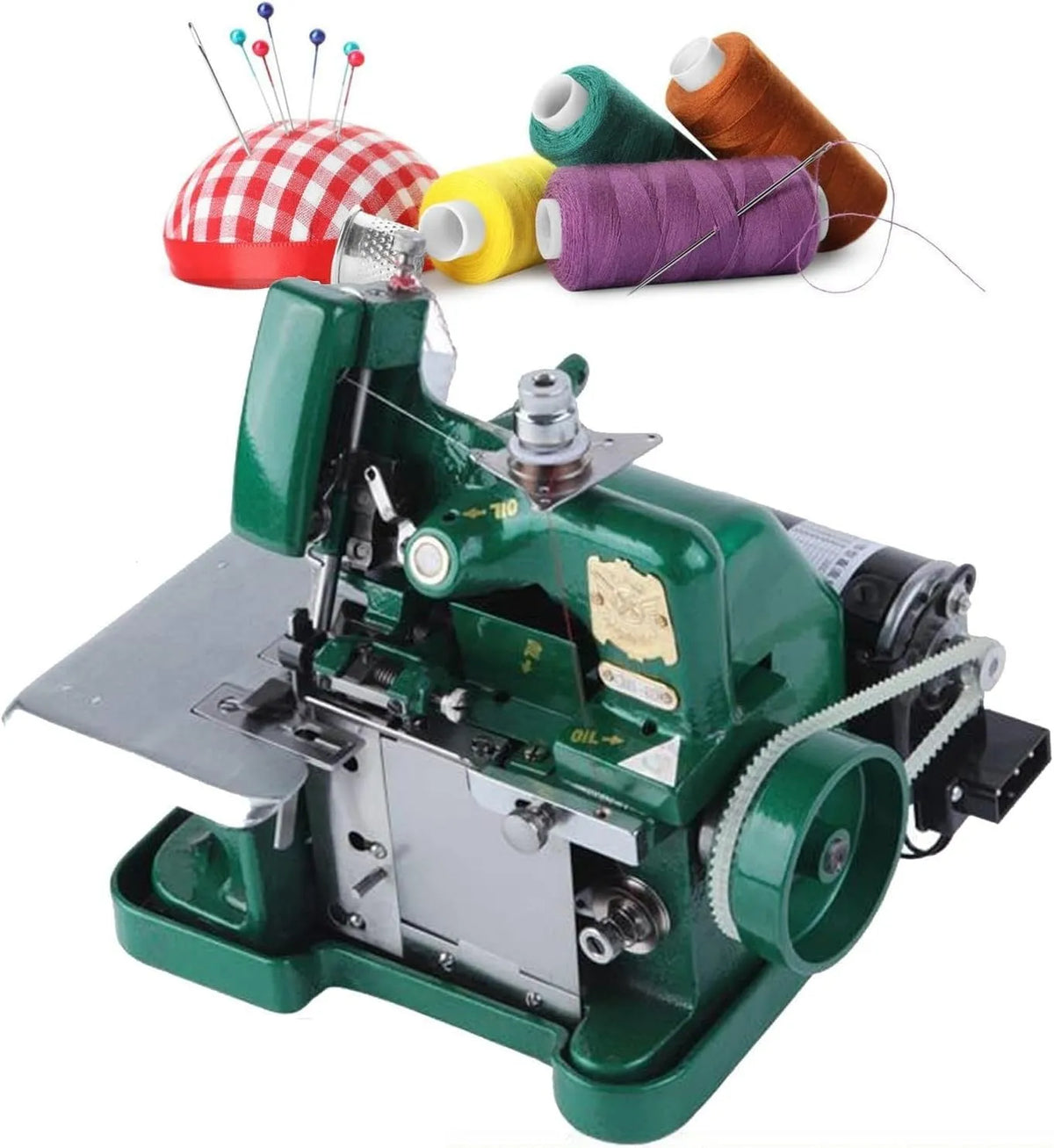 Machines à surjeter, Surjeteuses industrielles, 3000 Points par Minute, Largeur de surjet 3,0-5,0 mm, surjeteuses pour Cuir