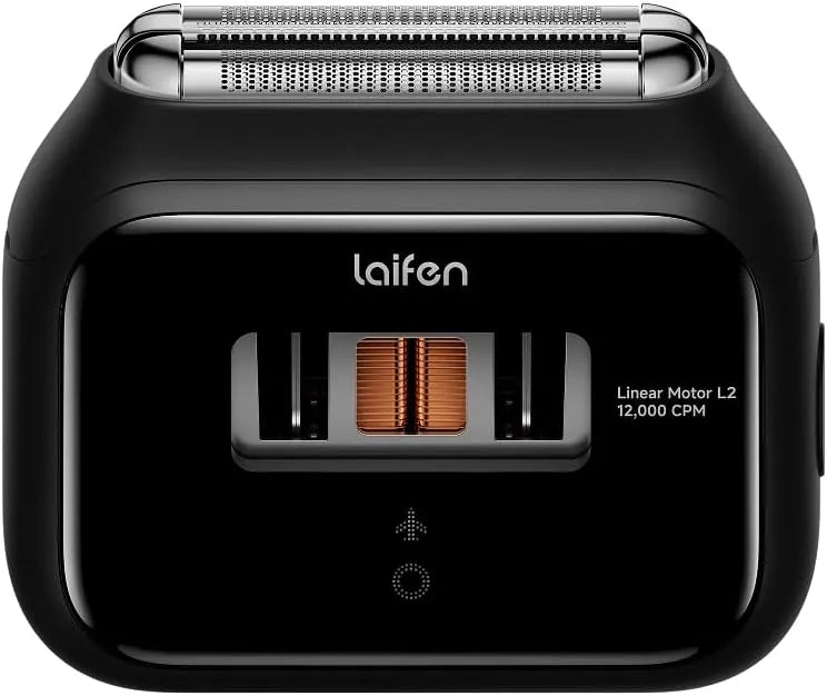 Rasoir, gril, noir, pour le Voyage, Grille, Laifen P3 Rasoir Électrique à Grille à 3 Lames