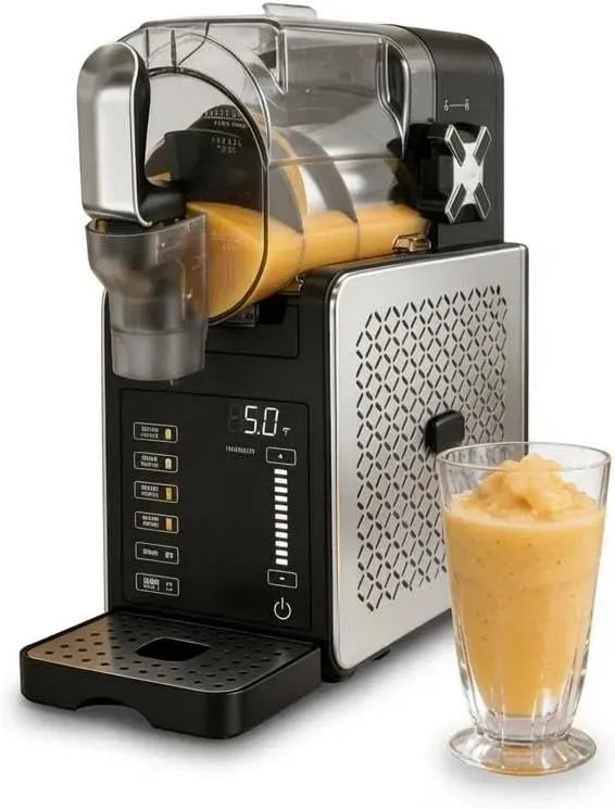 Machine à Granit, Slush Maker, 1,9 L, 6 programmes, 45 dB, pour Cocktails