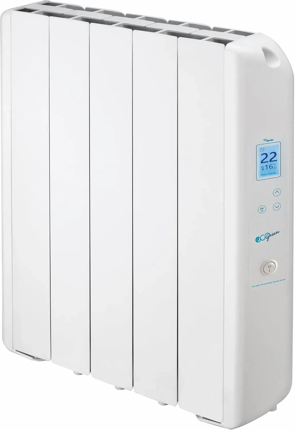 Radiateur électrique, 550 W, FARHO, blanc, Eco Green 05 Eléments, Garantie 20 ans