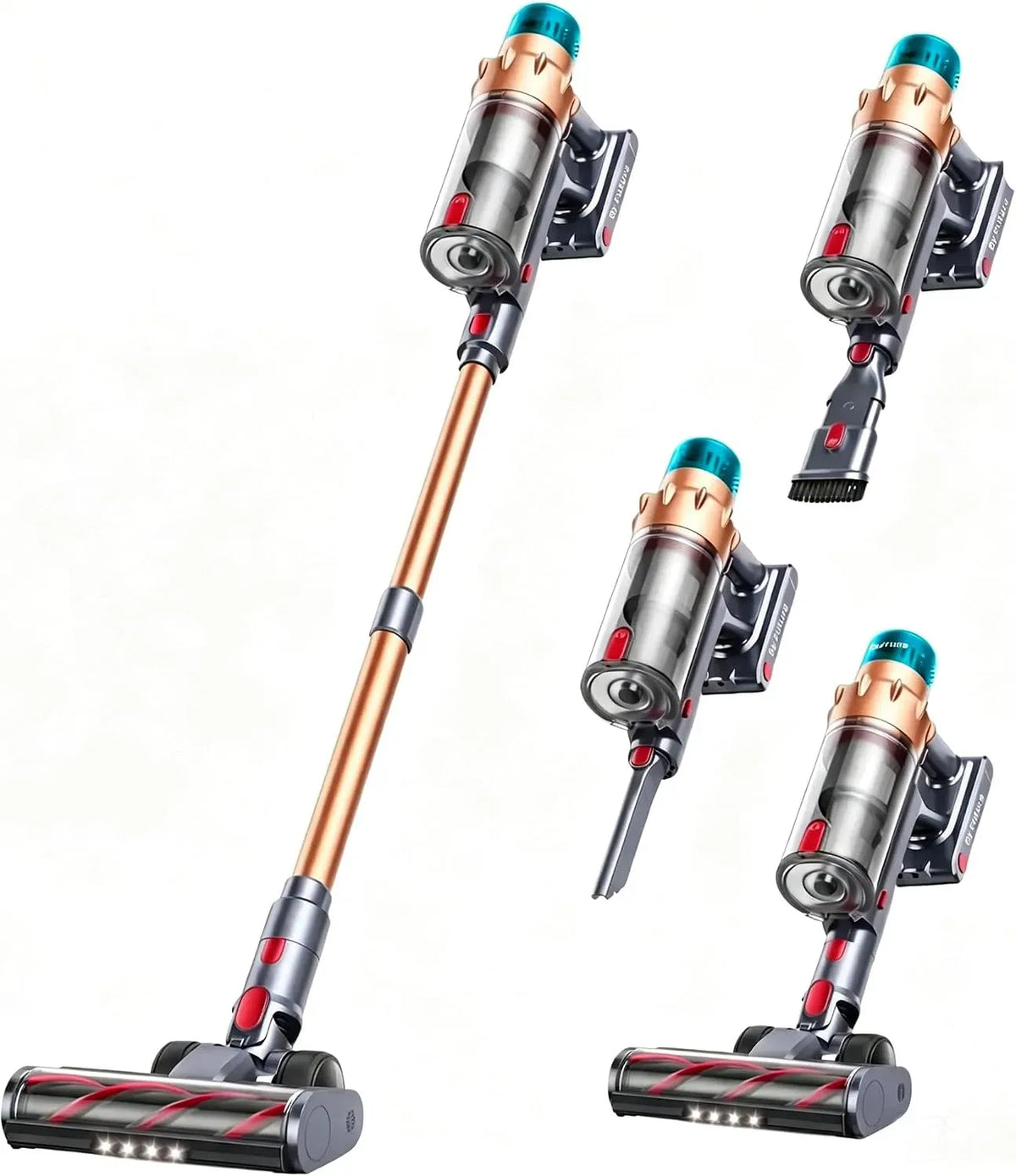 Aspirateur V18, appareil électrique d'aspiration, sans fil, Aspirateur Balai sans Fil Dyvex