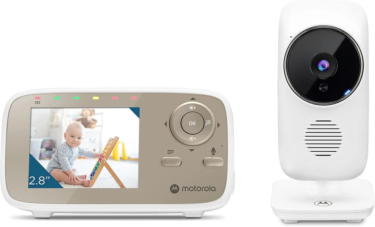 Moniteur, Motorola VM 483 VM483, blanc, Unité Parentale, 2.8 Pouces