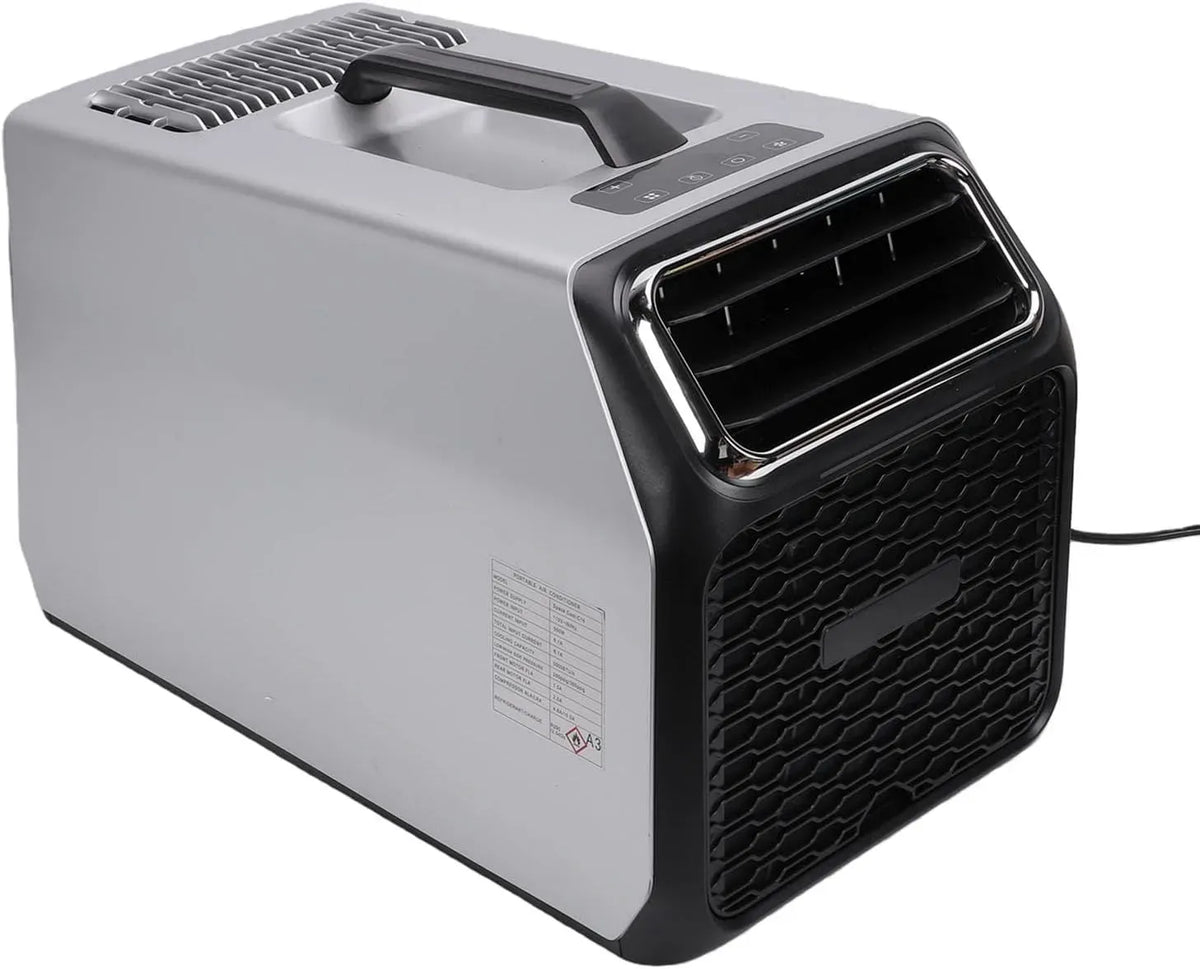 Climatiseur, FTVOGUE 3500BTU, portable, silencieux, camping, Refroidit 100 à 150 Pieds Carrés, unité AC de Camping Silencieuse, 3,5 EER