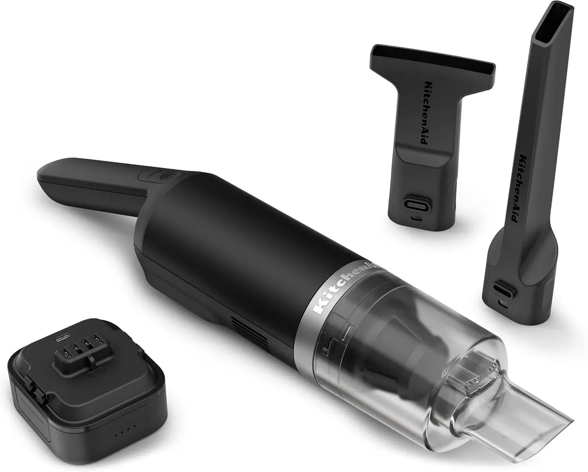 KitchenAid 2-en-1 Aspirateur, étroit, noir, Suceur étroit et Accessoire