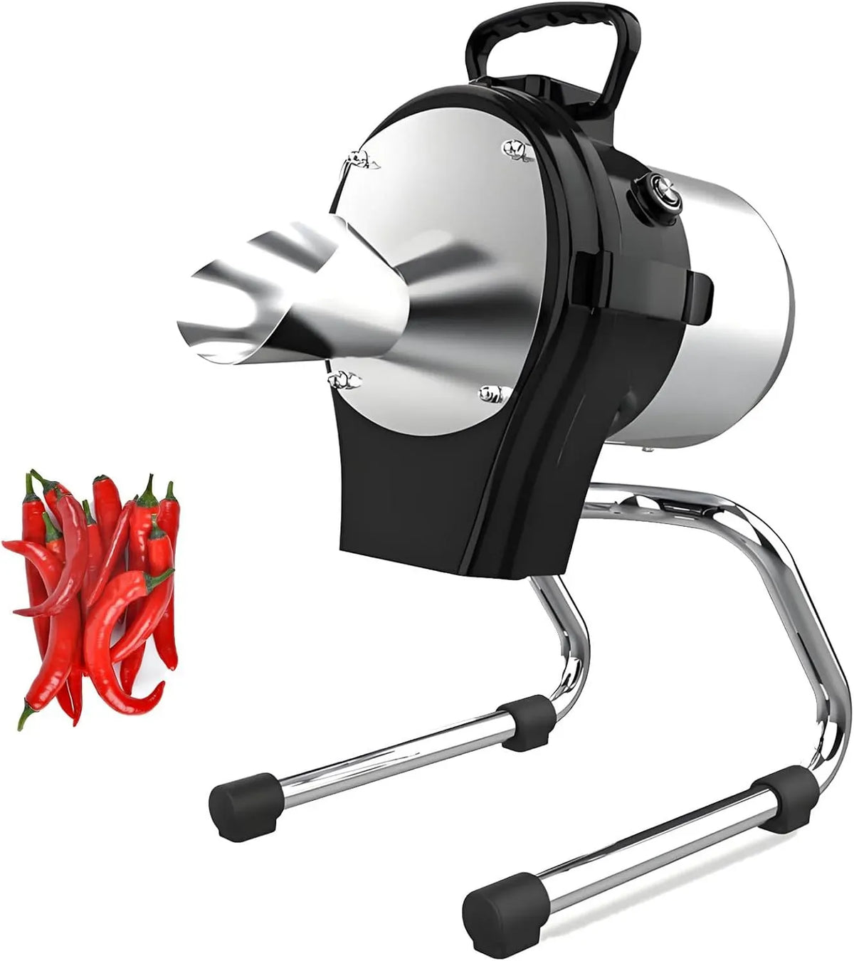 Moteur, trancheuse alimentaire, 110 W, 5 mm, professionnel, acier inoxydable, pour poireaux et oignons