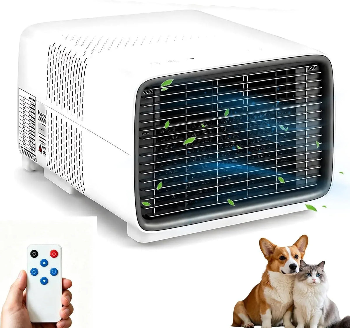 Climatiseur, 45 dB, portable, tactile, silencieux, camping, Écran Tactile