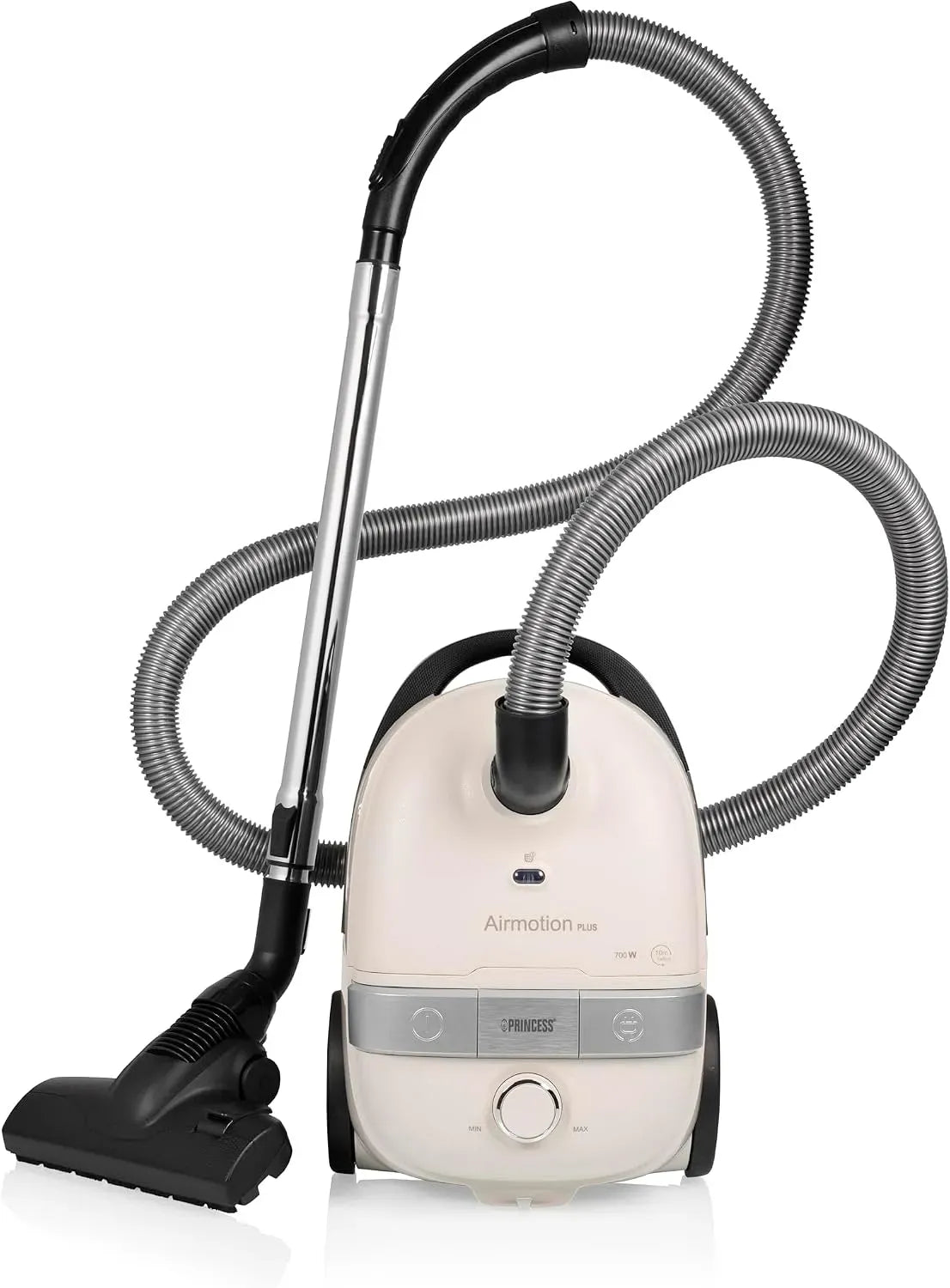 Princess 10m Aspirateur, 4 L, 700 W, 68 dB, silencieux, Léger & Compact & Grande capacité 4L, 336080, Filtre HEPA