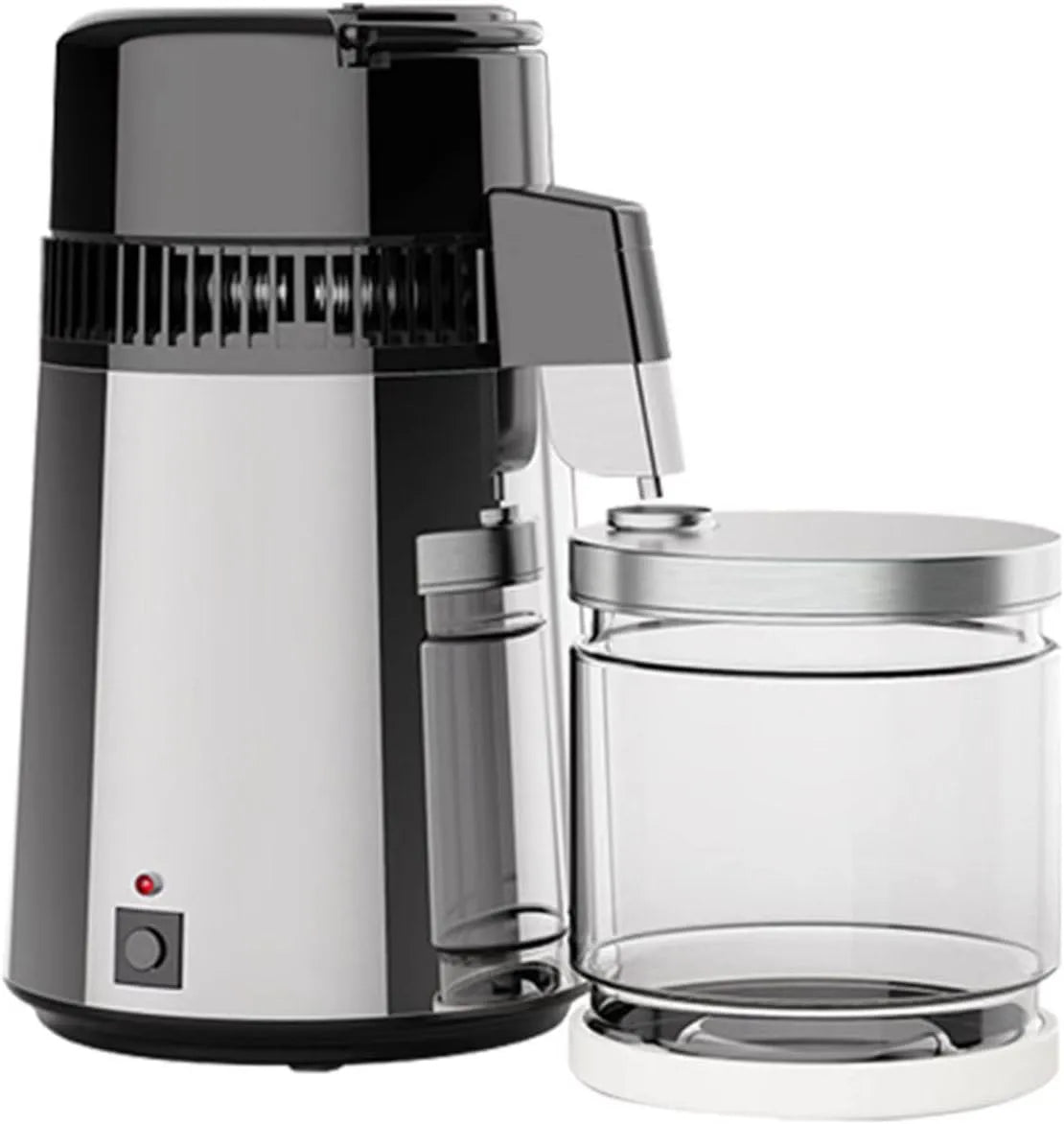 4L Accueil Comptoir Distillation d'eau Purificateur Distillateur d'eau Tout en Acier Inoxydable Kit De Distillation d'eau Interne