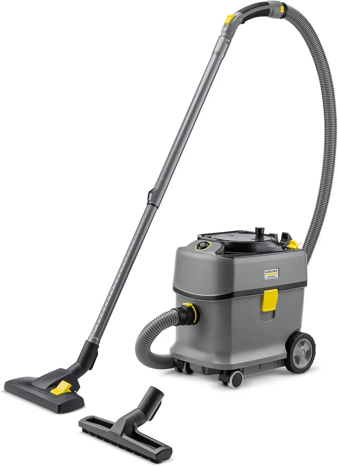 Kärcher T 15 Aspirateur, 15 L, 585 W, 52 dB, grand réservoir, niveau de pression acous ique : 52 dB, câble : 12 m, poids : 6,4 kg