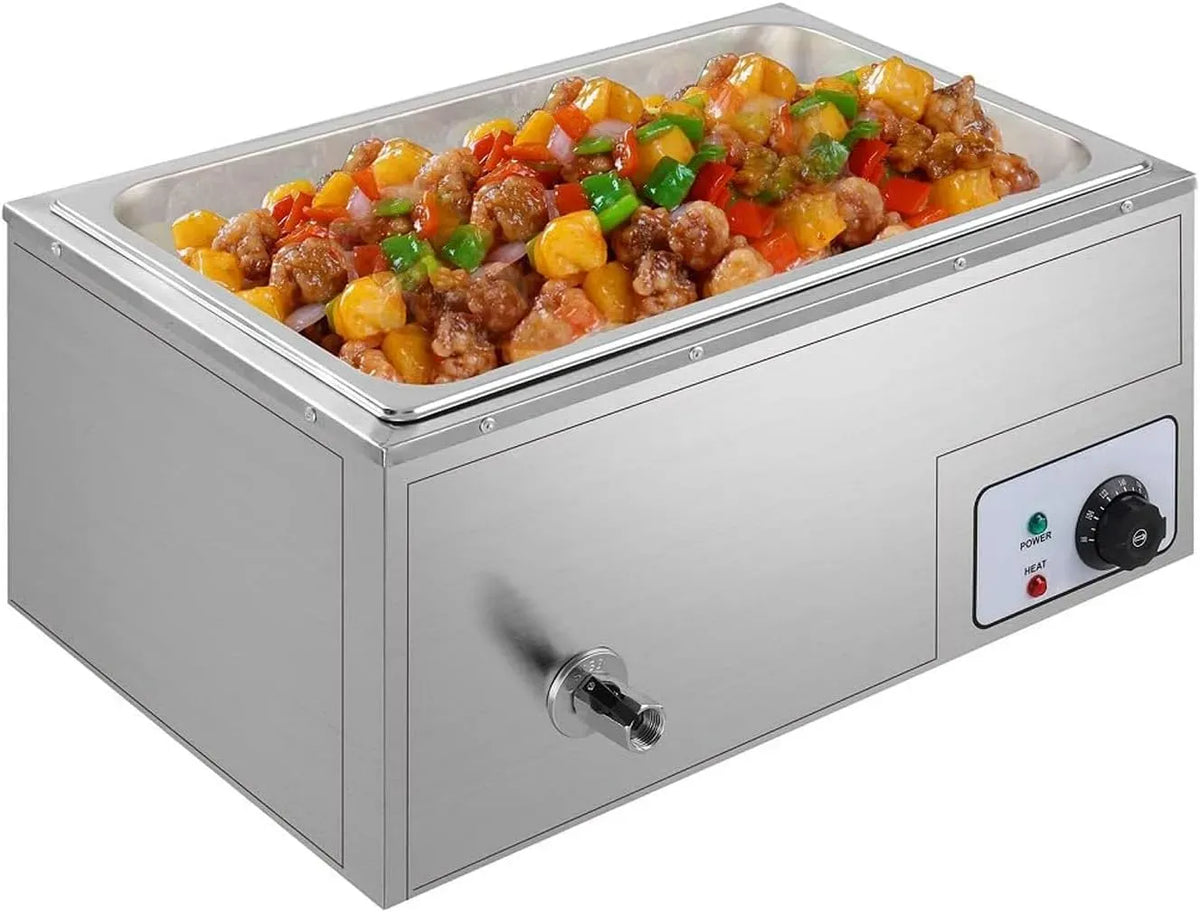 cuiseur, 9 L, vapeur, professionnel, restaurant, acier inoxydable, fonction chauffante, pour la restauration