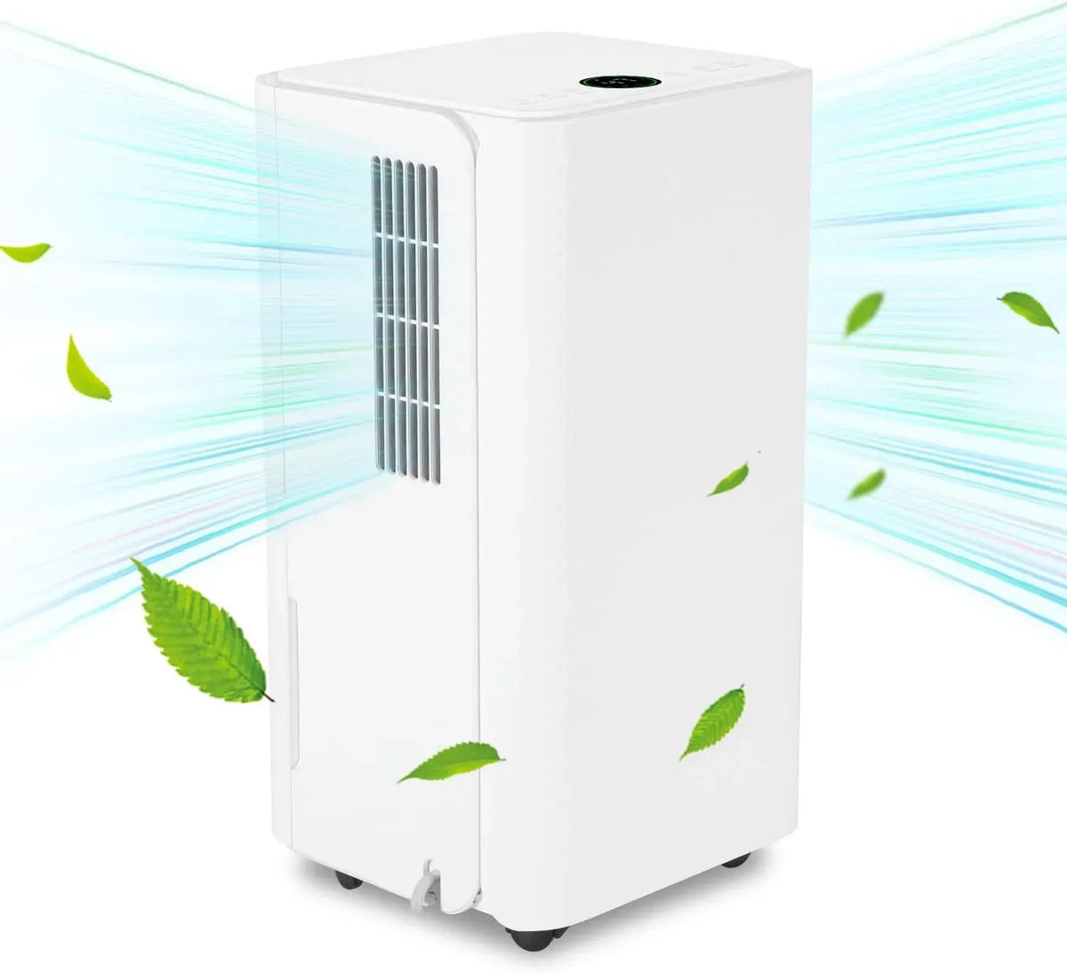 Déshumidificateur, 16 L, minuteur, Capacité de déshumidification : environ 25 à 30 m², Écran LED avec fonction minuterie