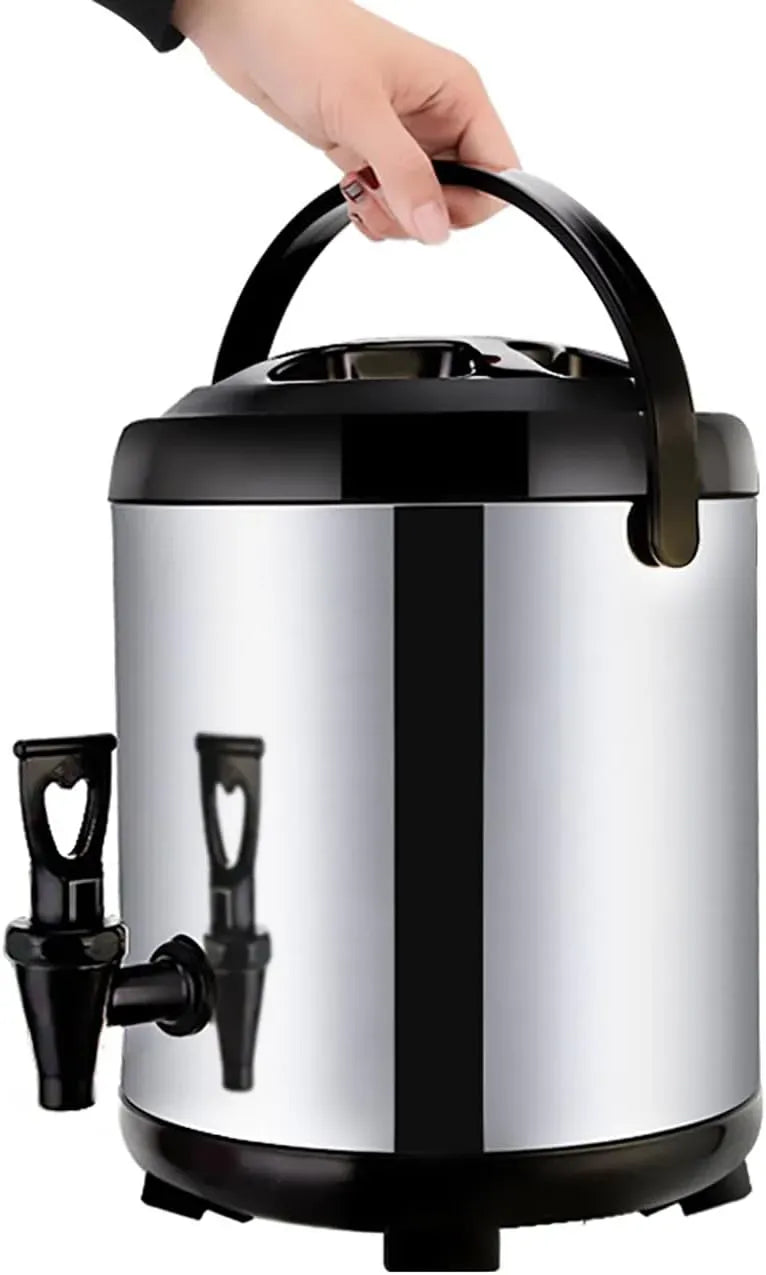 Robinet de cuisine, 20 L, grand réservoir, professionnel, acier inoxydable