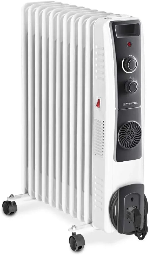 Ventilateur, TROTEC TRH 23, thermostat, silencieux, 2500 watts