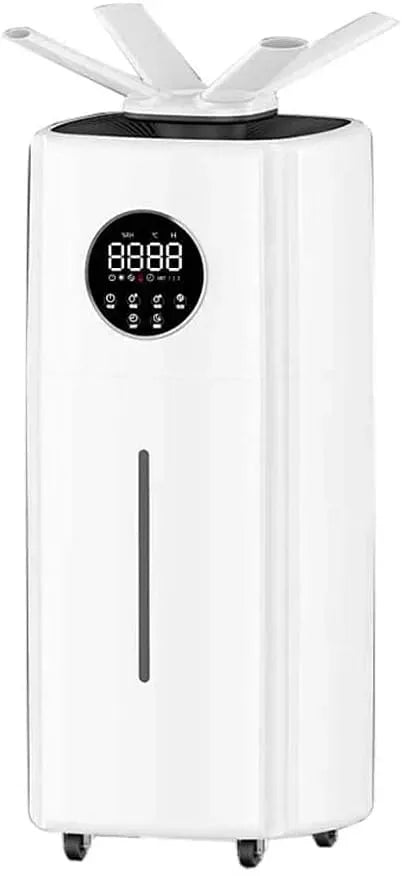 Intelligent, Humidificateurs commerciaux, purificateurs à Grande échelle à air Industriel à Brume Froide de 21 L, atomiseurs à 4 cœurs, écran LED