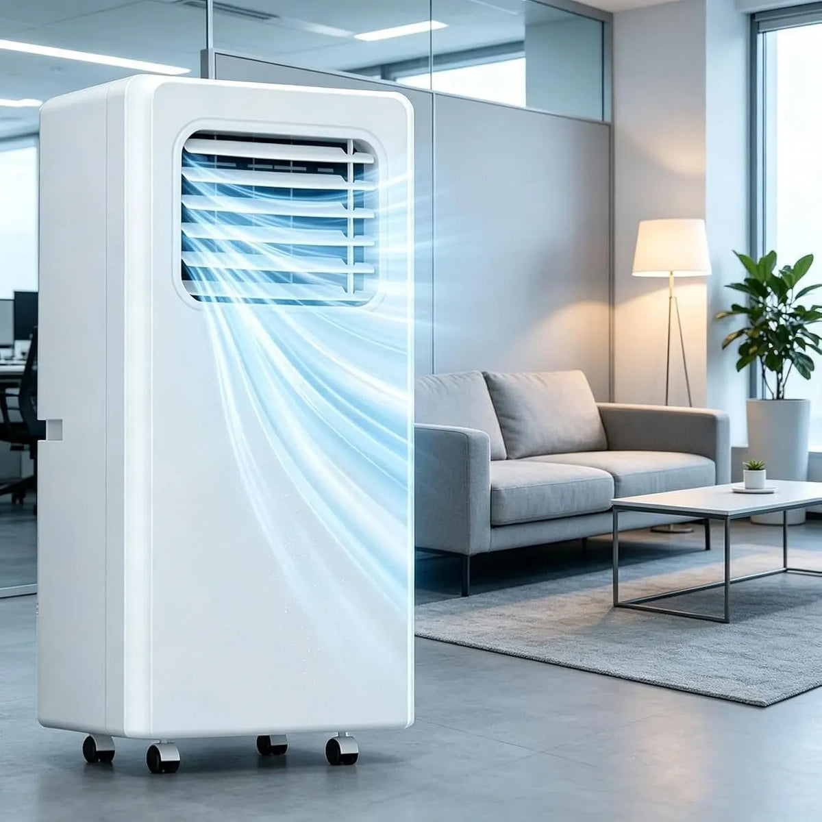 Climatiseur, portable, Refroidisseur d'Air Portable avec Tuyau