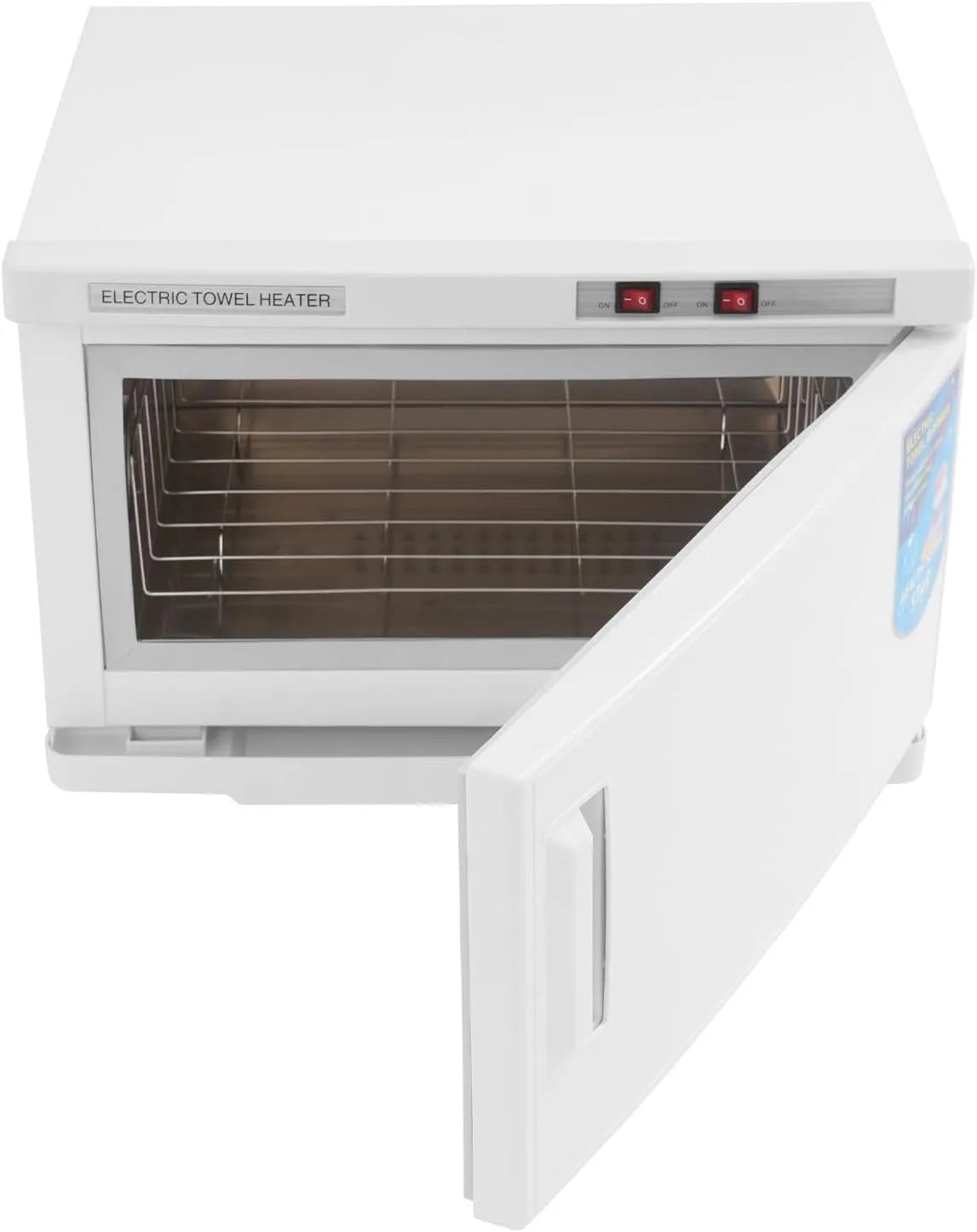 armoire de stérilisation UV, 25 L, décoration de salon, professionnel, acier inoxydable, blanc, pour serviettes d'une capacité de 25 l
