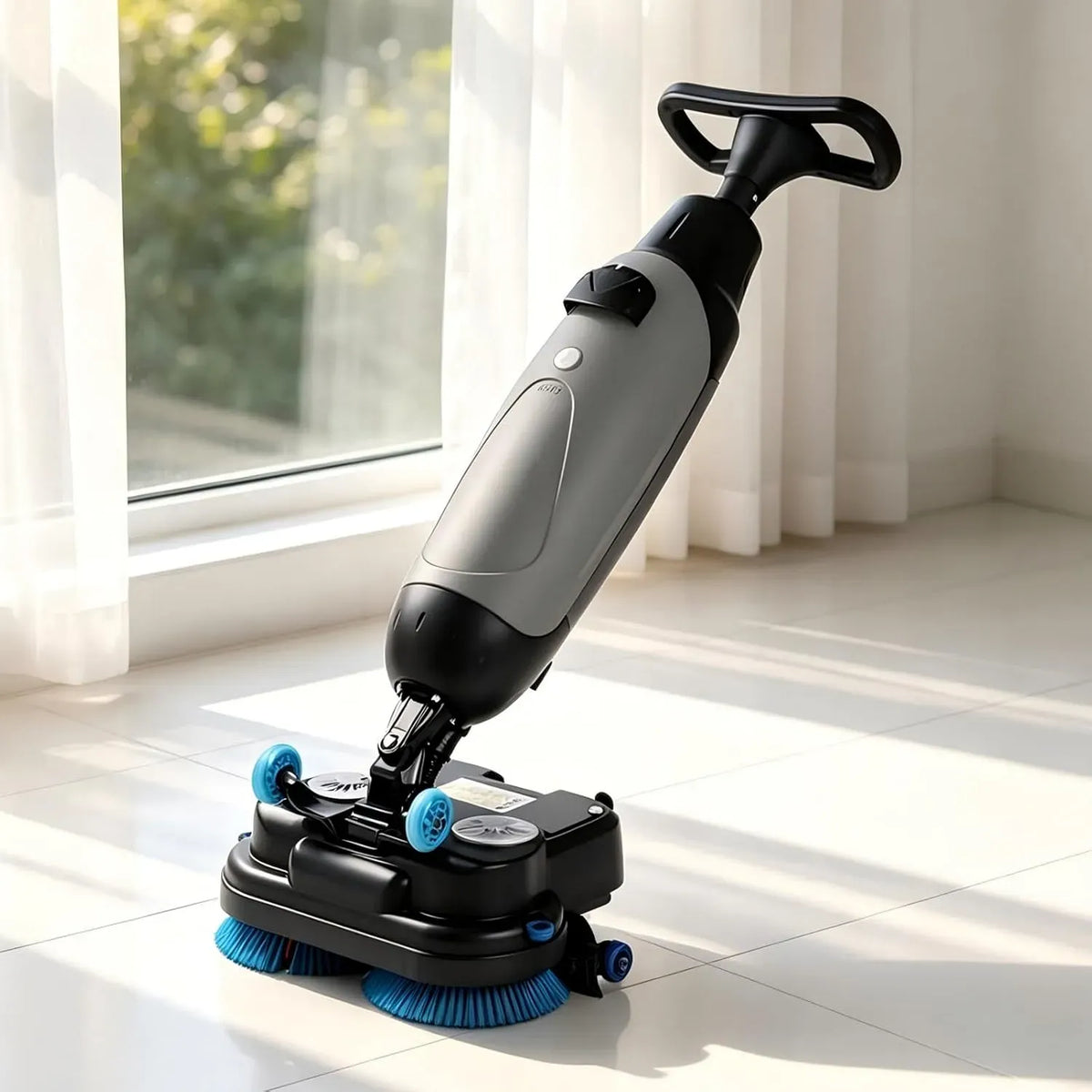 Machine De Nettoyage, Brosse, 17 pouces, professionnel, gris, pour Un Nettoyage Efficace