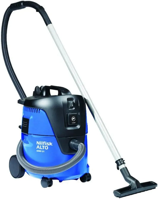 Aspirateur AERO 21, 1250 W, industriel, bleu, prise d'appareil incluse, 3600, 107406601