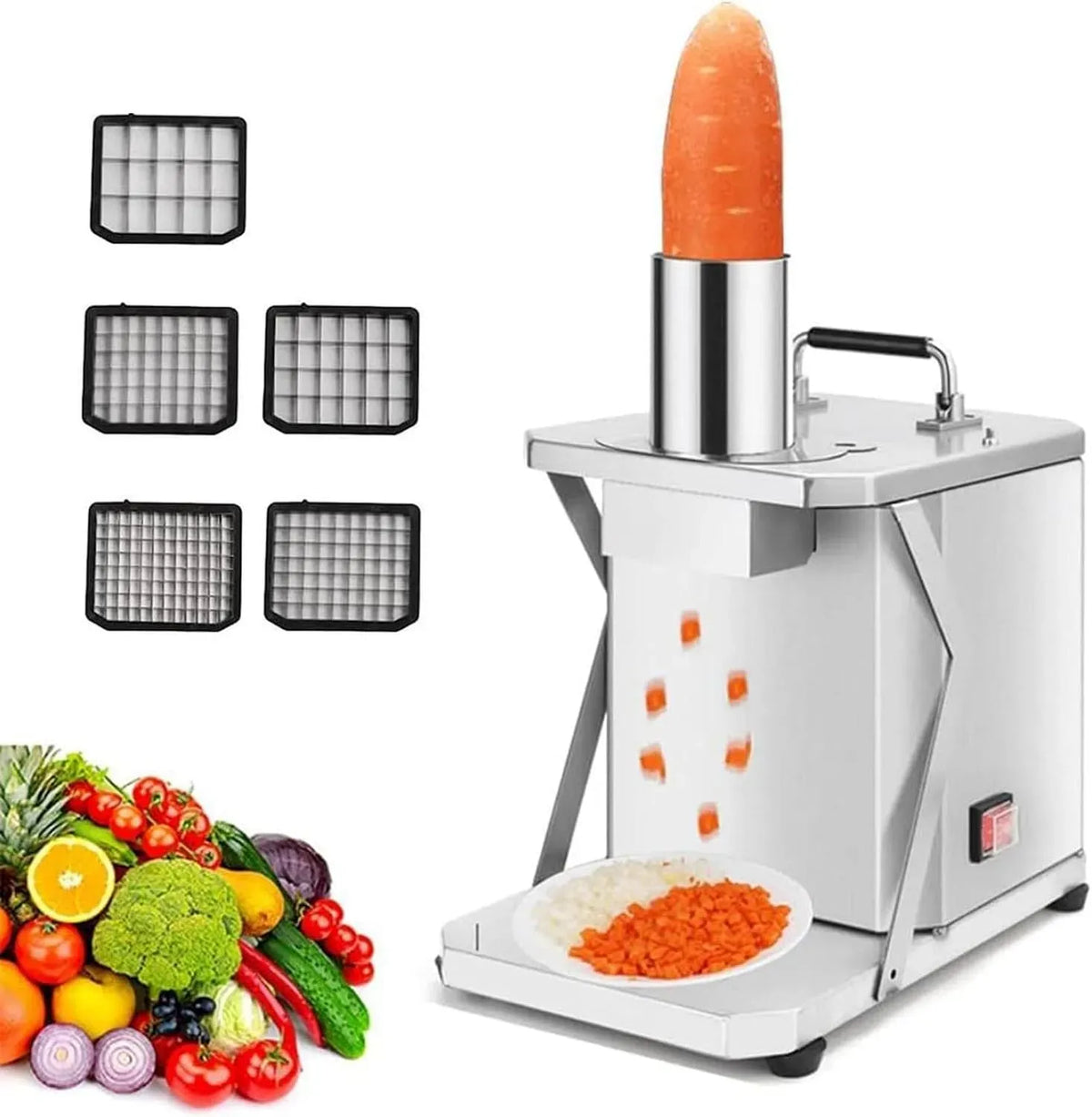 Machine À Découper, trancheuse alimentaire, professionnel, acier inoxydable