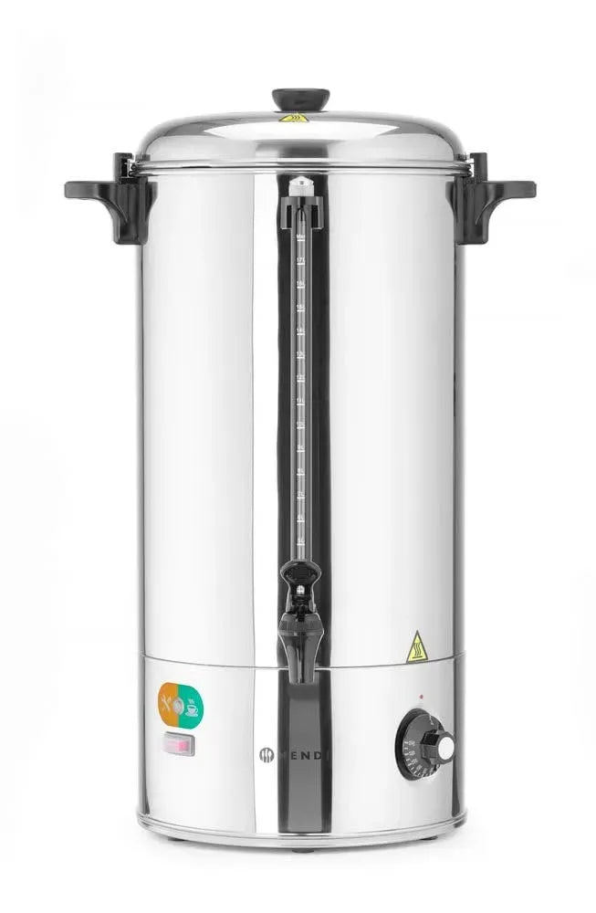 Bouilloire électrique, 18 L, 2200 W, 94 à 99 °C, 230 V, HENDI 230V/2200W, acier inoxydable, 387x275x, 595mm