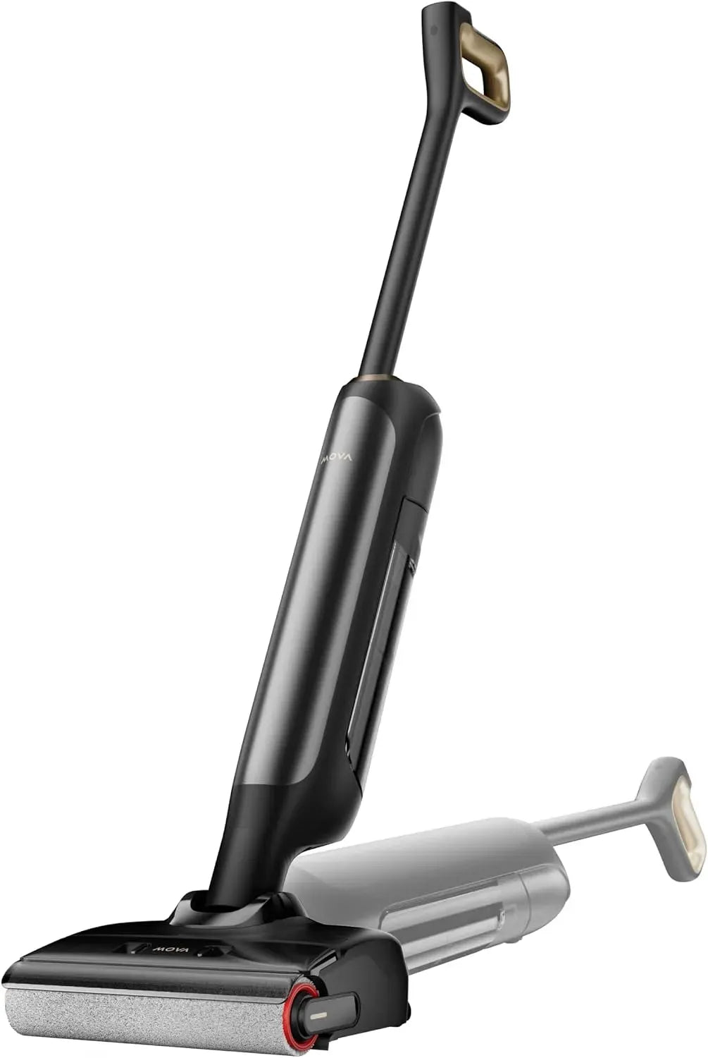 Aspirateur, MOVA M10, Aspiration 18 000 Pa, Lavage 75 °C + Séchage 5 min, Pivot 90°, Portée 180°, 0,9 kg