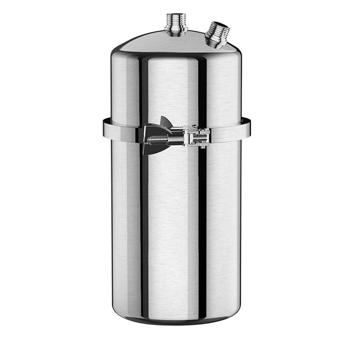 Robinet de cuisine, acier inoxydable, mitigeur et robinet d'évier, Filtre Purificateur d'eau en acier inoxydable intégré sur comptoir