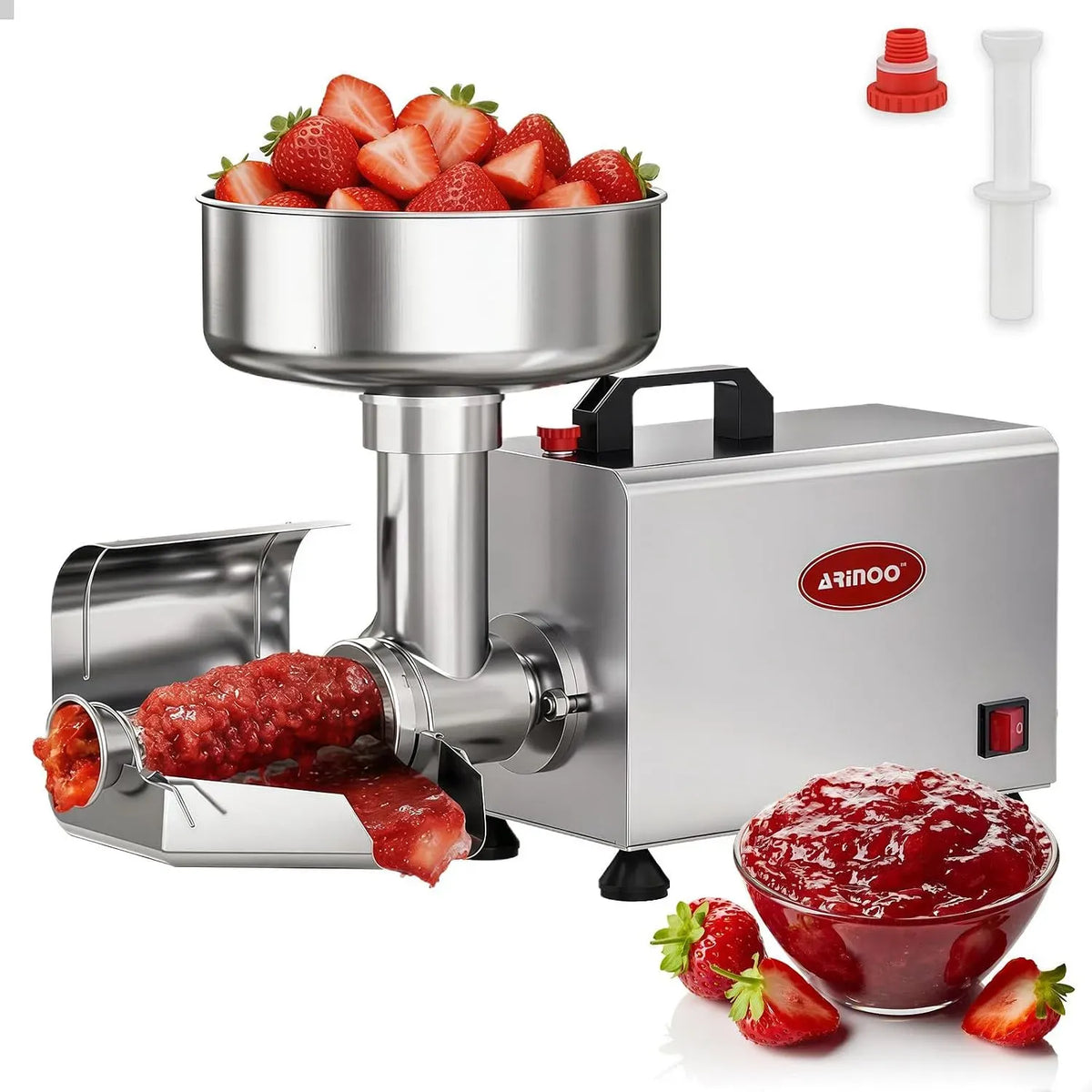 Machine à Confiture, Presse, 450 W, professionnel, pour Sauce Tomate Fraise Myrtille, BANGBANGJI