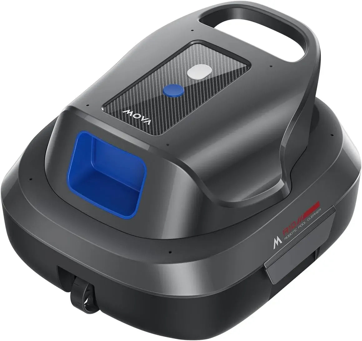 R10 Robot, robot nettoyeur de piscine, 700 L/h, 80 m, sans fil, pour Les piscines Hors Sol Jusqu'à 80 m², MOVA