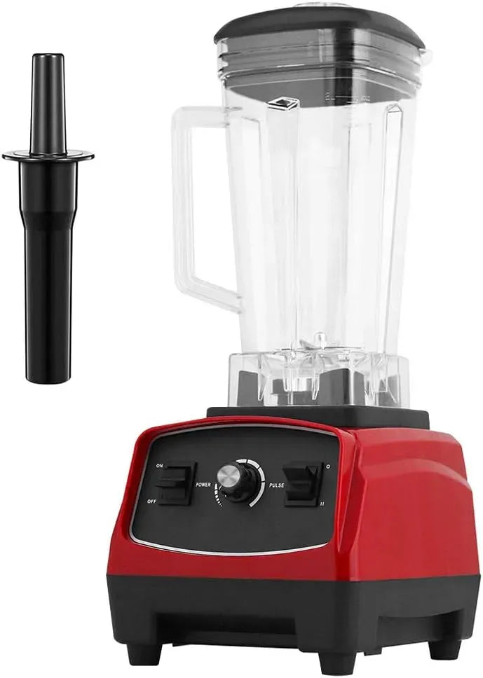 Blender, 2 L, 2200 W, acier inoxydable, rouge