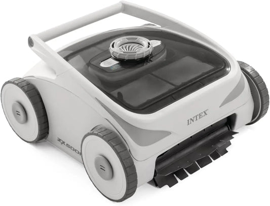 INTEX 28623E ZX500R robot nettoyeur de piscine, 200,7 cm, sans fil, pour piscines hors sol
