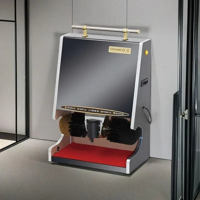 Machine à polir, Nettoyeur, machine électrique de nettoyage de chaussures, acier inoxydable, pour Le Polissage