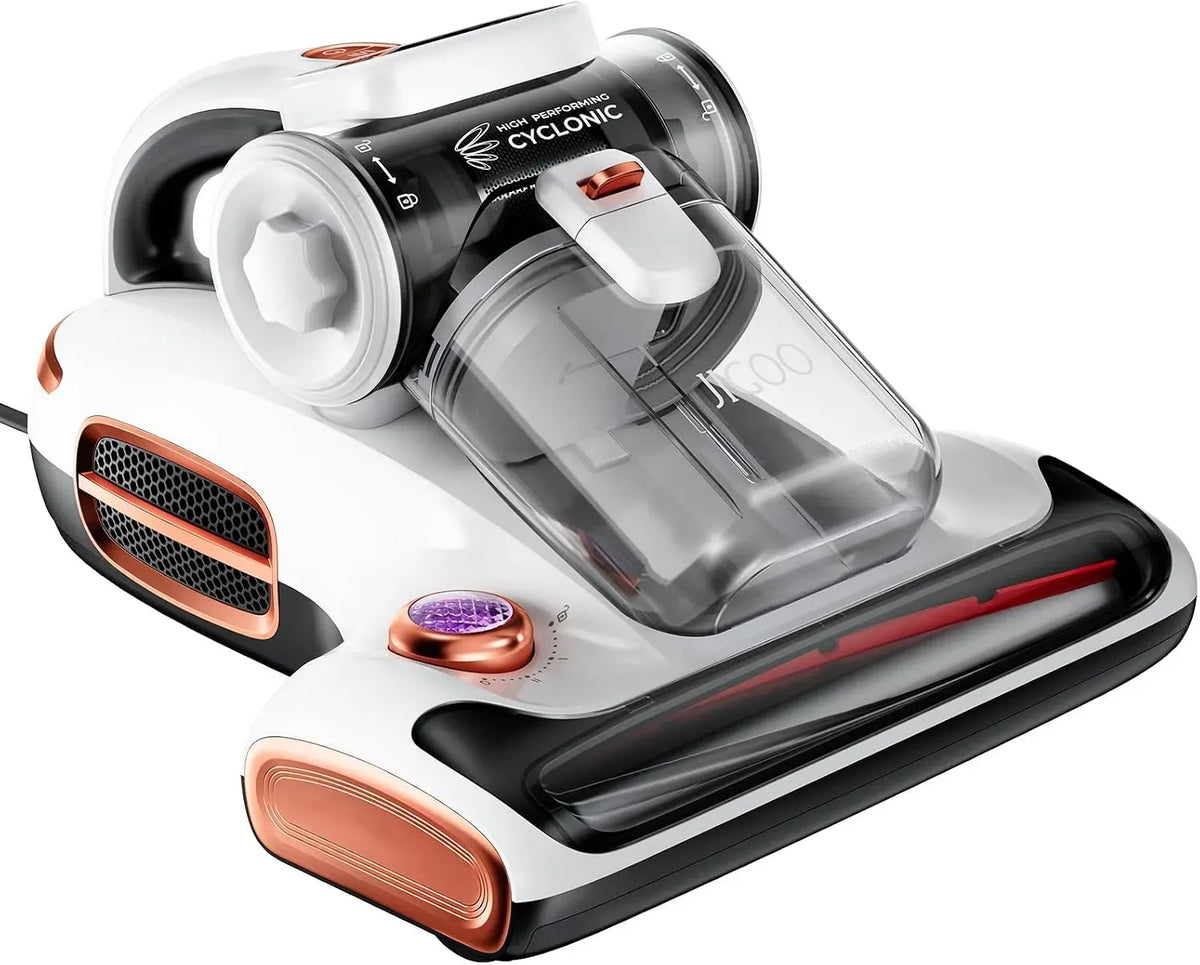 Aspirateur, 700 W, 72 dB, JIGOO, silencieux, 700W 15kpa Punaise de Lit élimine 99,9%, Affichage LED