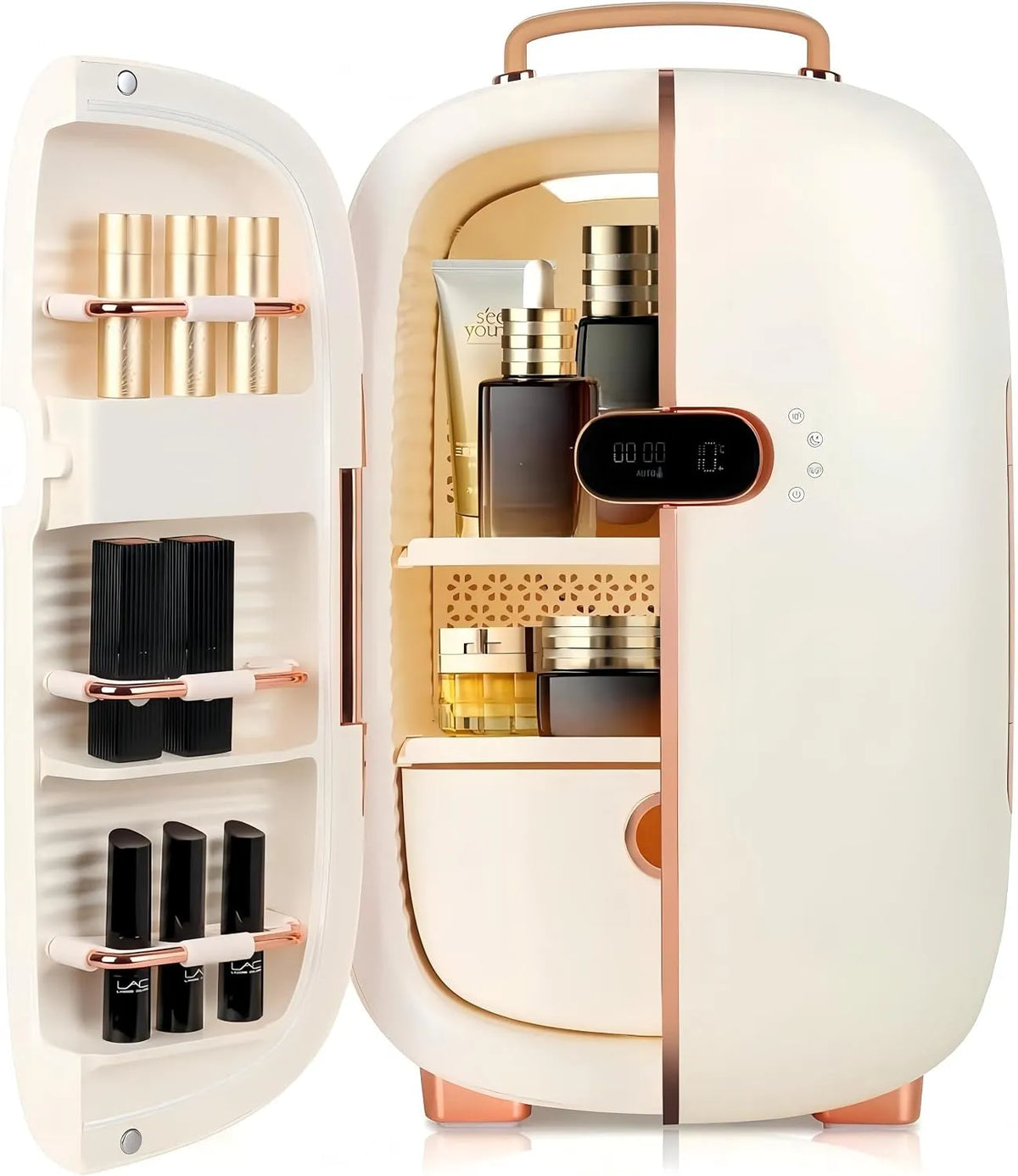 Réfrigérateur, 12 L, 20 dB, KFO, portable, silencieux, Portable avec Poignée